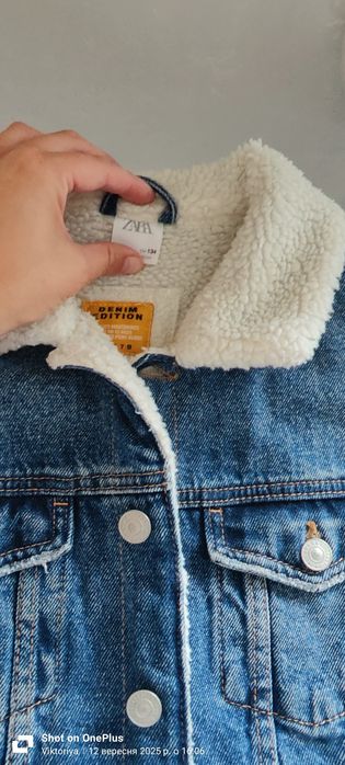 Куртка zara, джинсова куртка zara.