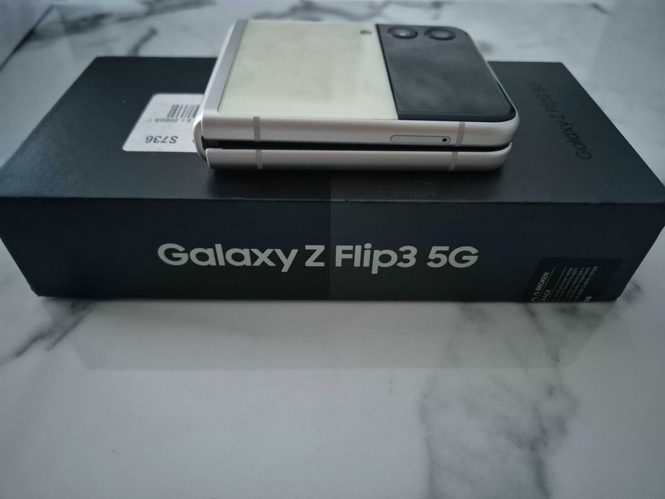 Smartfon Samsung Galaxy Z Flip 3 5G 256GB beżowy