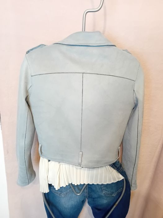#Zara basic ramoneska błękitna