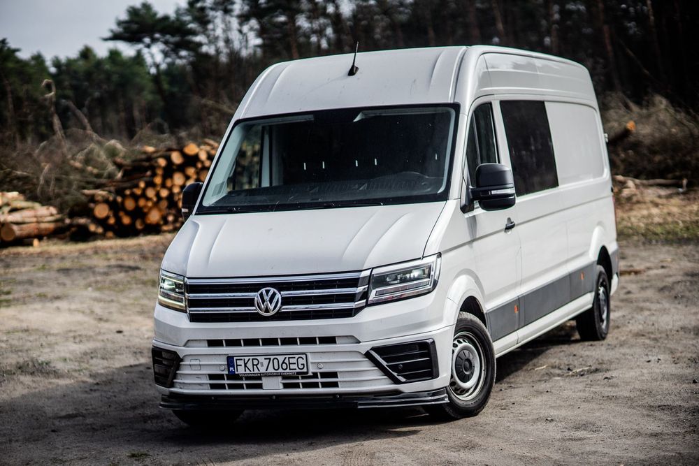 Volkswagen Crafter  Volkswagen Crafter 7 - osobowy Brygadowa Dubel Doka LED NAVI