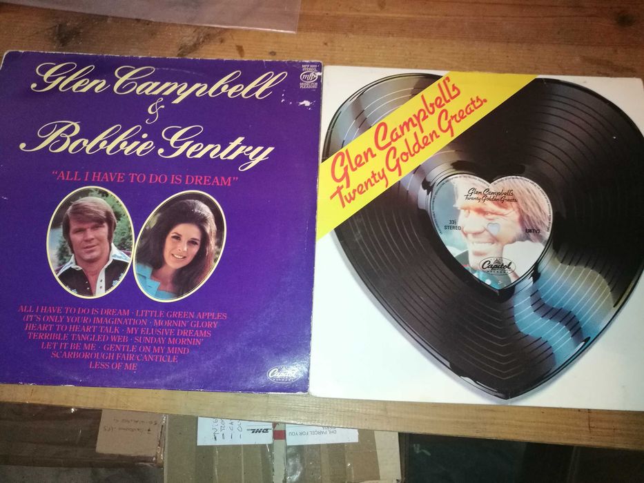 4 LPs by GLEN CAMPBELL (different prices)