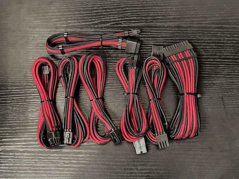 Zestaw kabli przedłużających Cablemod ModMesh + 12VHPWR od Ezdiy-Fab