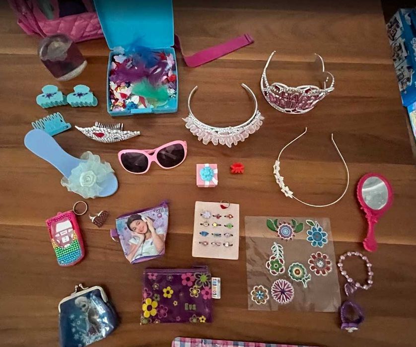 Conjunto de acessórios infantis Frozen / Princesa