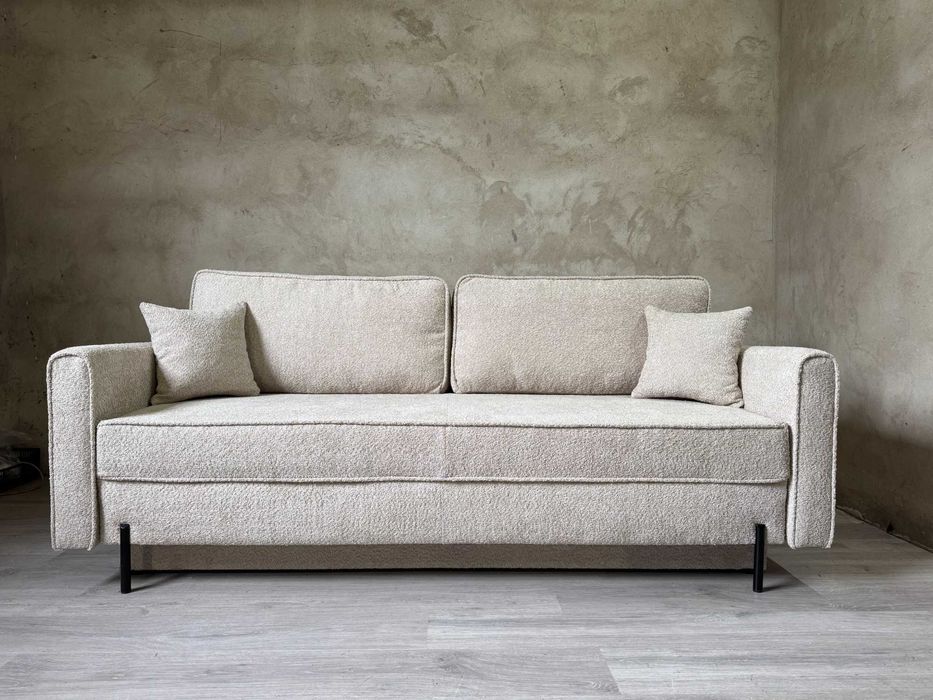 Modna kanapa Kopenhaga w stylu skandynawskim z funkcją spania