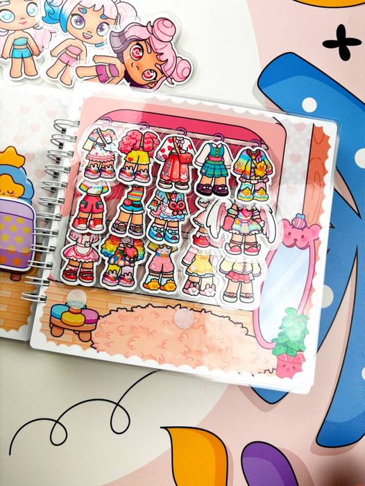 Альбом на липучках avatar world kawaii Кавайні історії
