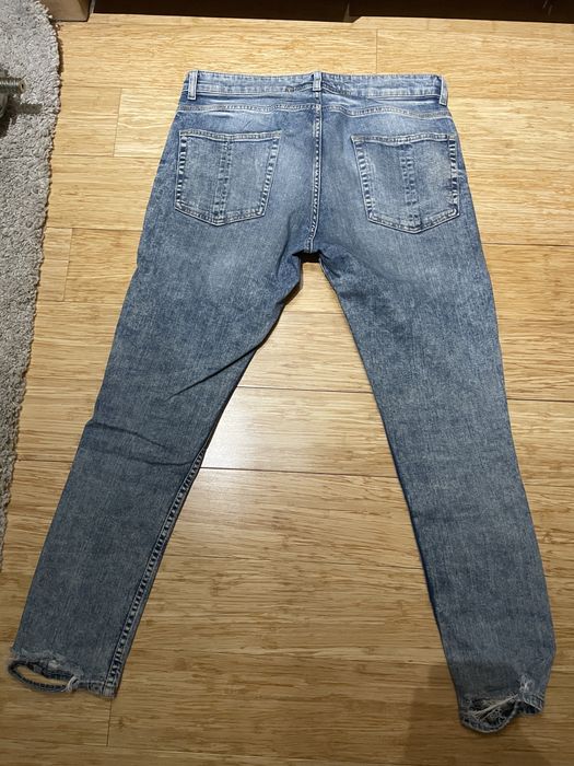 Jeansy Spodnie carrot zara 34