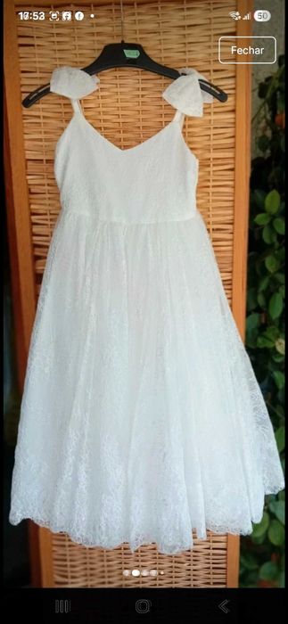 2 Vestidos de meninas para cerimonia