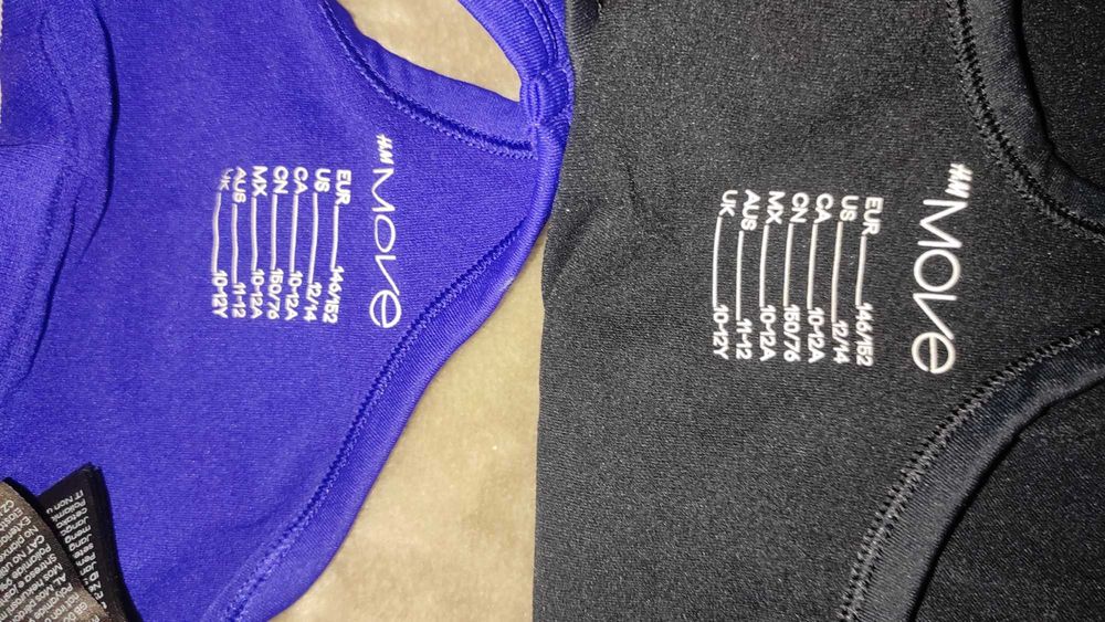 Super topy sportowe firmy H&M