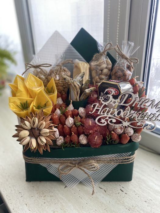 Фуд букет, фудбукет, съдобный букет,