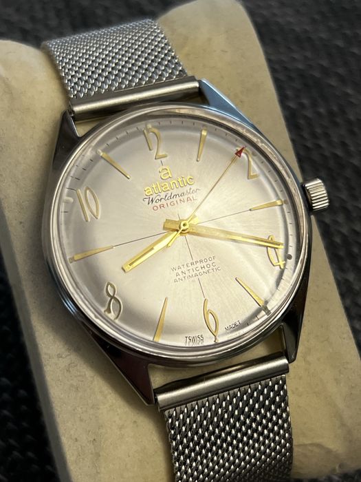Zegarek Atlantic Worldmaster idealny stan