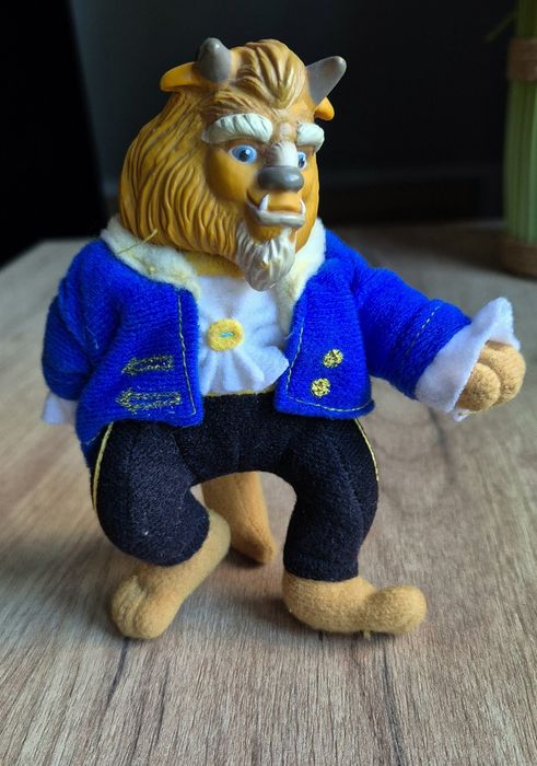 Maskotka retro Disney lata 90 Piękna i Bestia Beast vintage