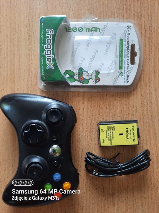 Pad kontroler Xbox 360 z akumulatorem