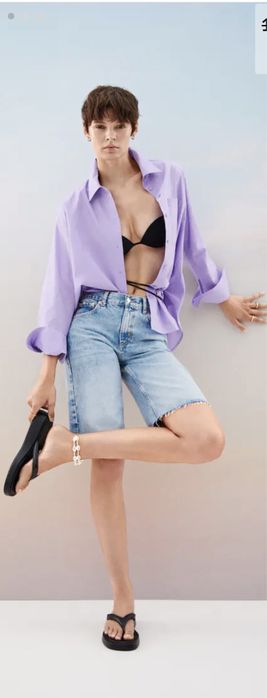 Джинсові шорти Mango