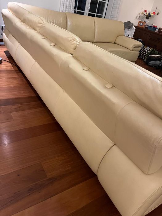 Sofa de pele VENDA URGENTE