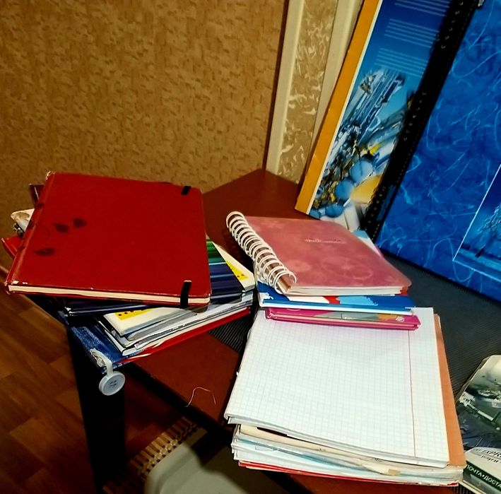 БумагаЧистаяДляЗаписей(40шт) ТетрадиТолстые/ТонкиеБлокнотыАльбомы