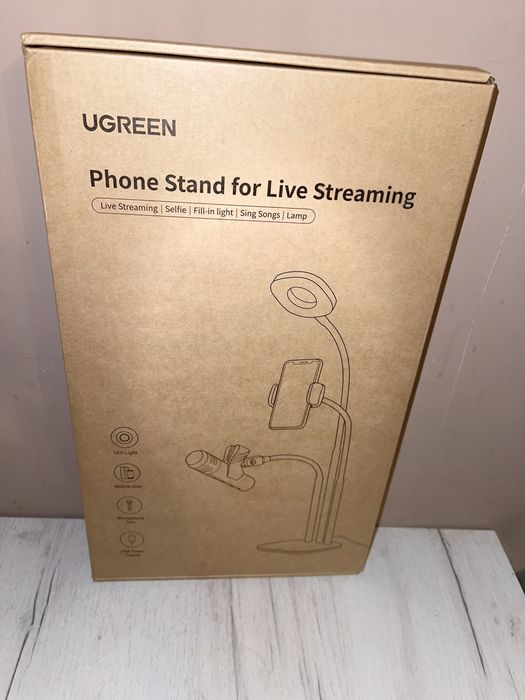 TYLKO DZIŚ Nowa Lampa Statyw Zestaw do Nagrywania STREAMING LIVE