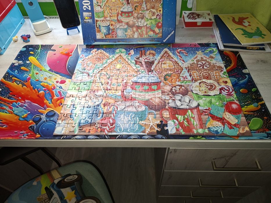 Duzy zestaw puzzli I gier 10 szt