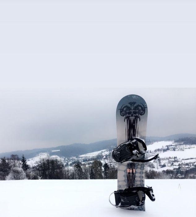 Deska snowboardowa + mocowania
