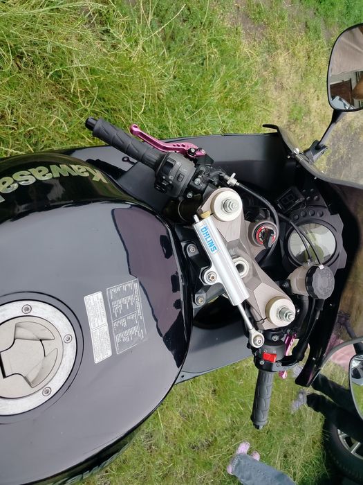 Kawasaki ZX10R 2007 uszkodzony silnik