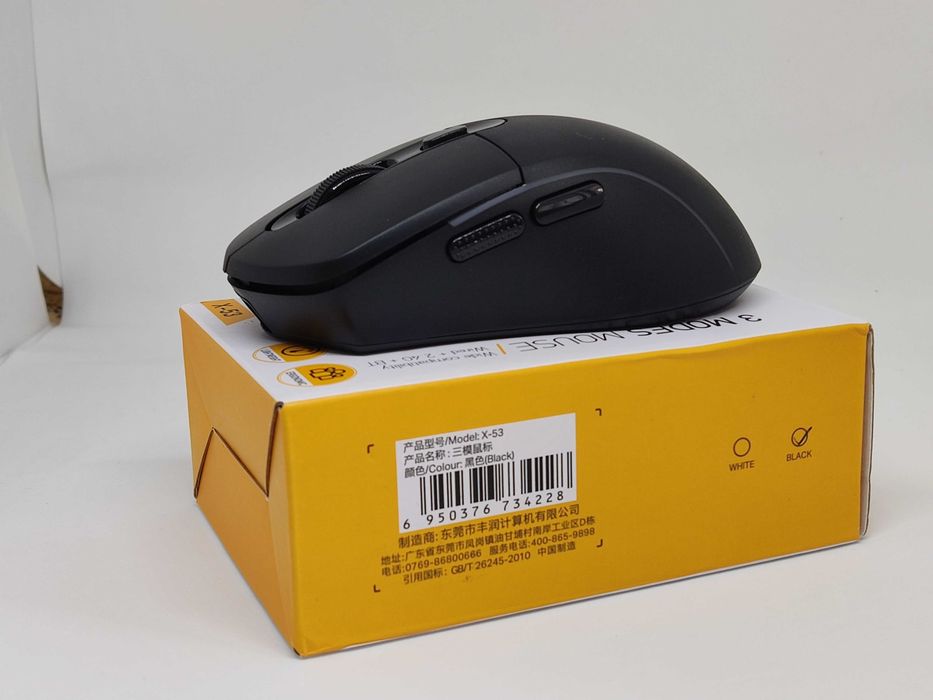 Миша бездротова E-Yooso X-53, Bluetooth, нова, 700 mah, rgb, 4000 dpi