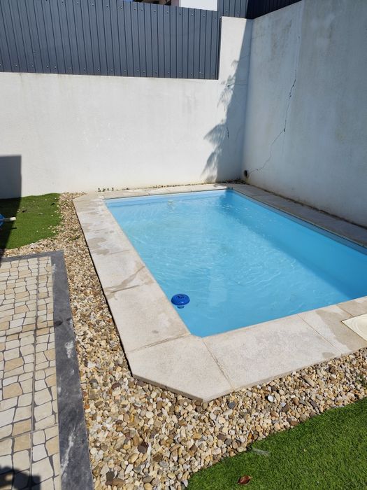 Vendo piscina de fibra