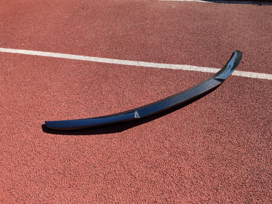 Карбоновый спойлер багажника BMW E90 PSM M4 диффузор сплиттер сплiтер