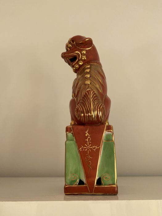 Par de cães de foo/leões chineses - peça rara