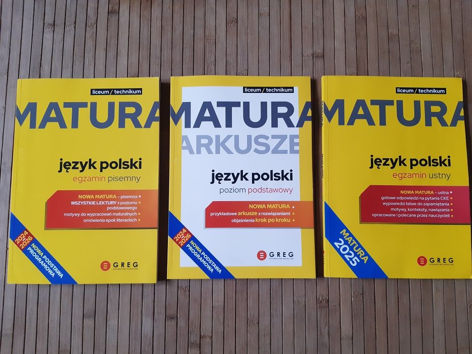 Greg matura język polski arkusze