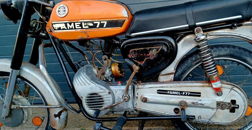 Famel Zundapp 77 Modelo de Luxo Ano 1976