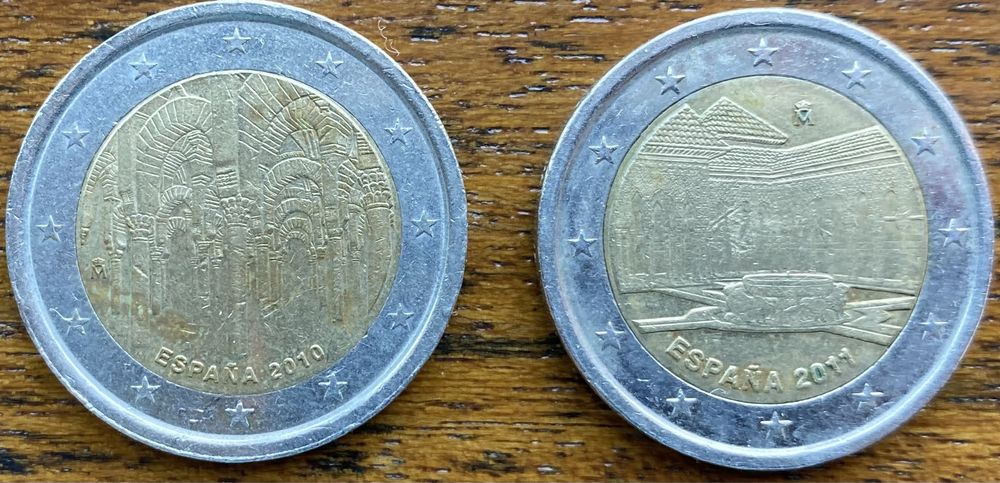 Moedas comemorativas Espanha