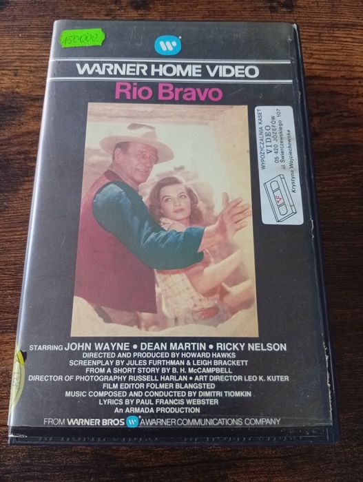 Rio Bravo VHS ITI Contal John Wayne