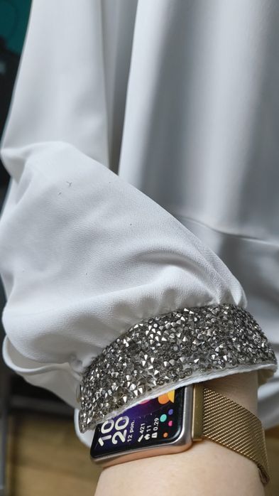 Bluzka biała Dorothy Perkins US18 EUR50 UK22 piękne mankiety