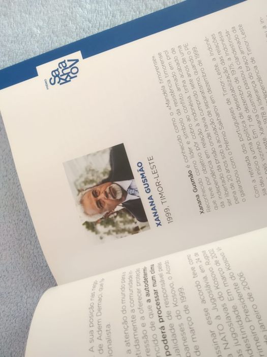 (NOVO, PORTES GRÁTIS) Livro: Prémio Sakharov