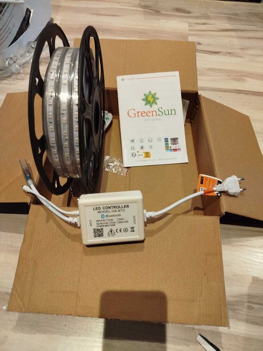 taśma led greensun 10m bt