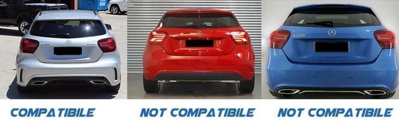 Abas Mercedes A W176 (2012 a 2018) AMG