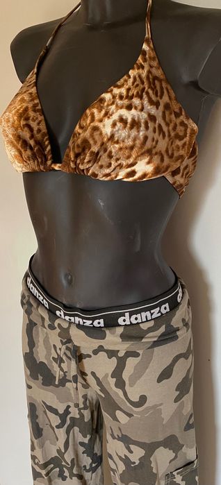 Jogging khaki spodnie Danza