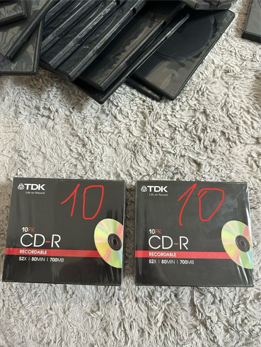 Продам DVD CD Box диски футляр прозорі чорні