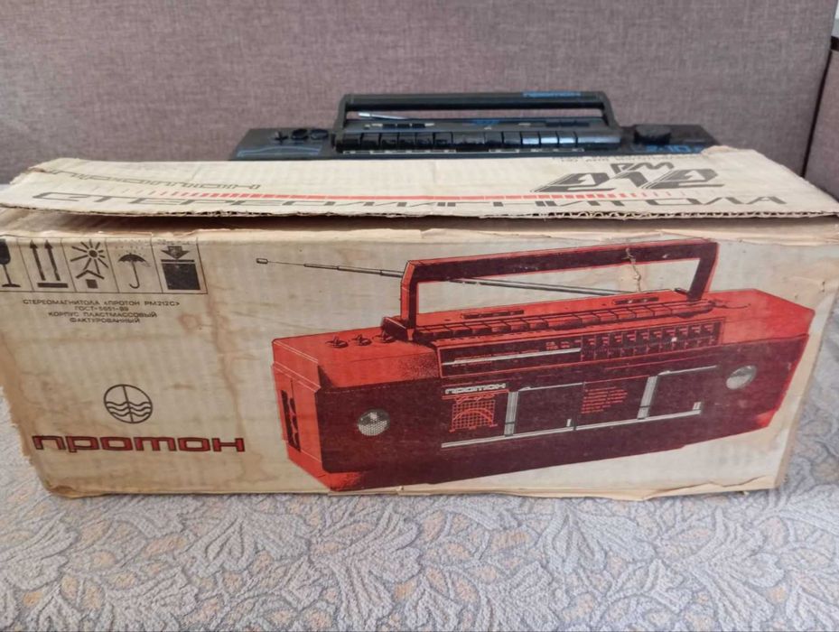 Продам Стереомагнитолу касетний магнитофон Протон РМ-212 С робочий