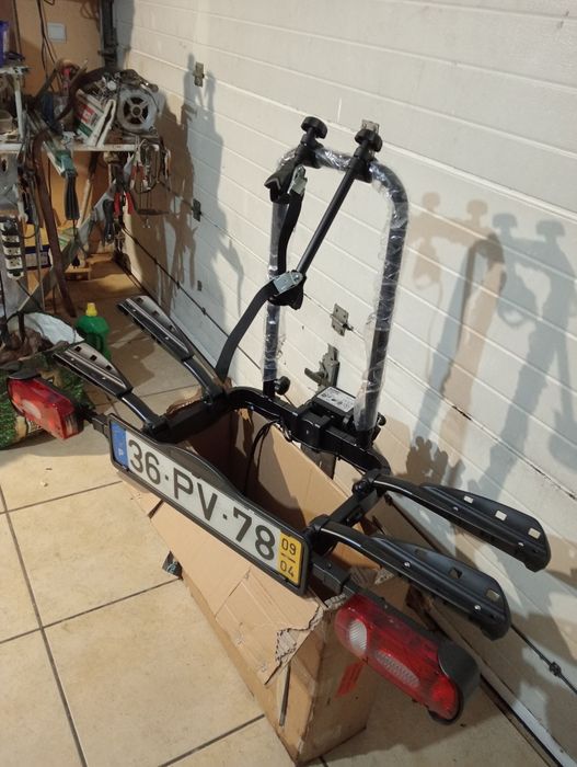 Suporte de bikes na bola de reboque
