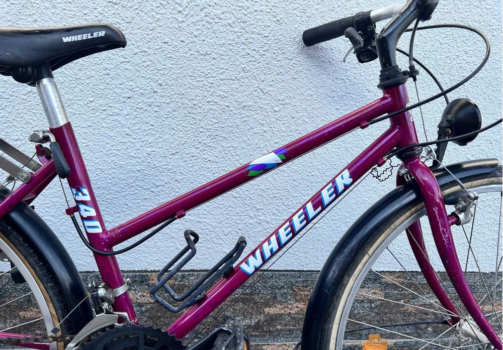 Підлітковий на 24" колесах\ фірма Willer\ На 18 швидкостях\ 120-150см