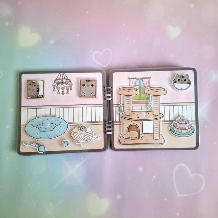 Альбом на липучках «Пушинка»