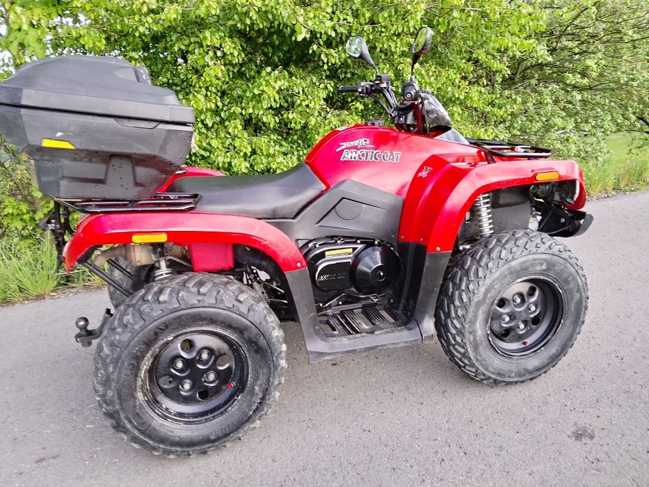 Arctic cat 450 4x4 homologacja L7e