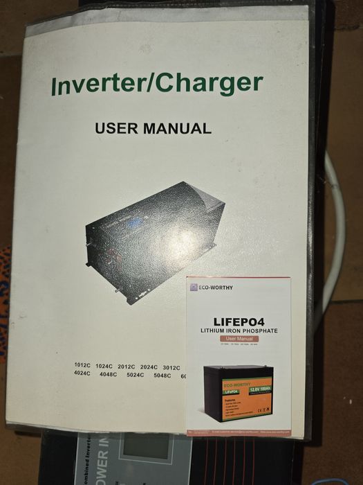 LiFepo4 аккумулятор + инвертор