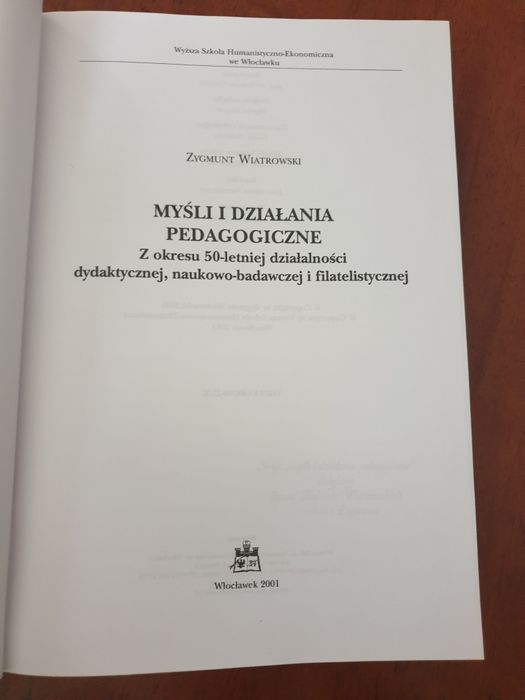 Myśli i działania pedagogiczne Wiatrowski