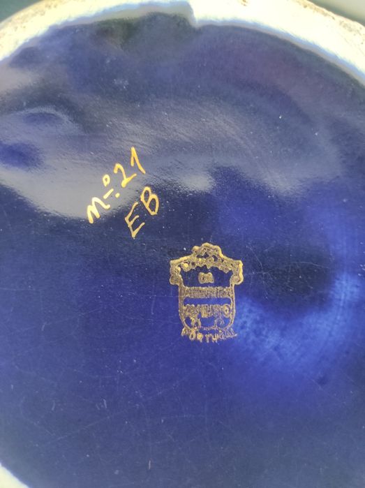 Vaso em porcelana de Aveiro