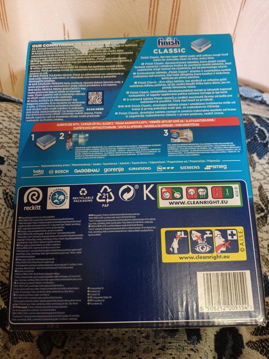 Таблетки для посудомийки