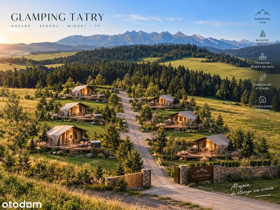 Działka z panoramicznym widokiem na Tatry – Niedzica - Widok 2