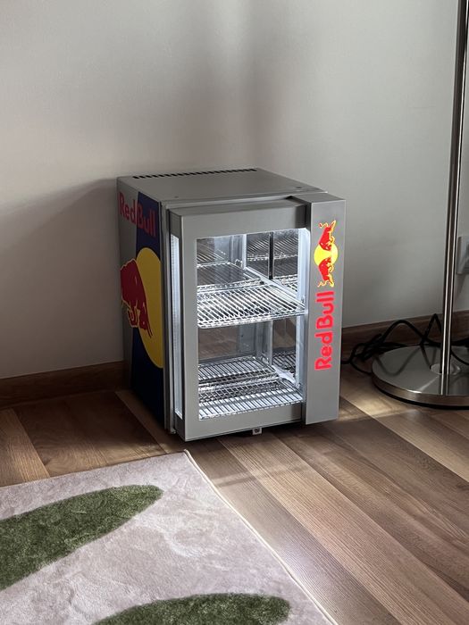 Mini lodówka red byll - idealny stan
