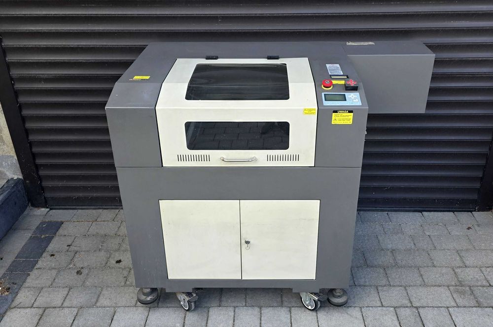 Ploter laserowy Techsol 5040 60W + chiller CW5000 +  akcesoria + tuba 80W