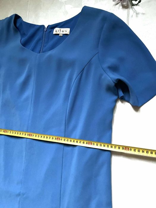 Sukienka długa Aljan 48/50 niebieska wesele komunia luksusowa